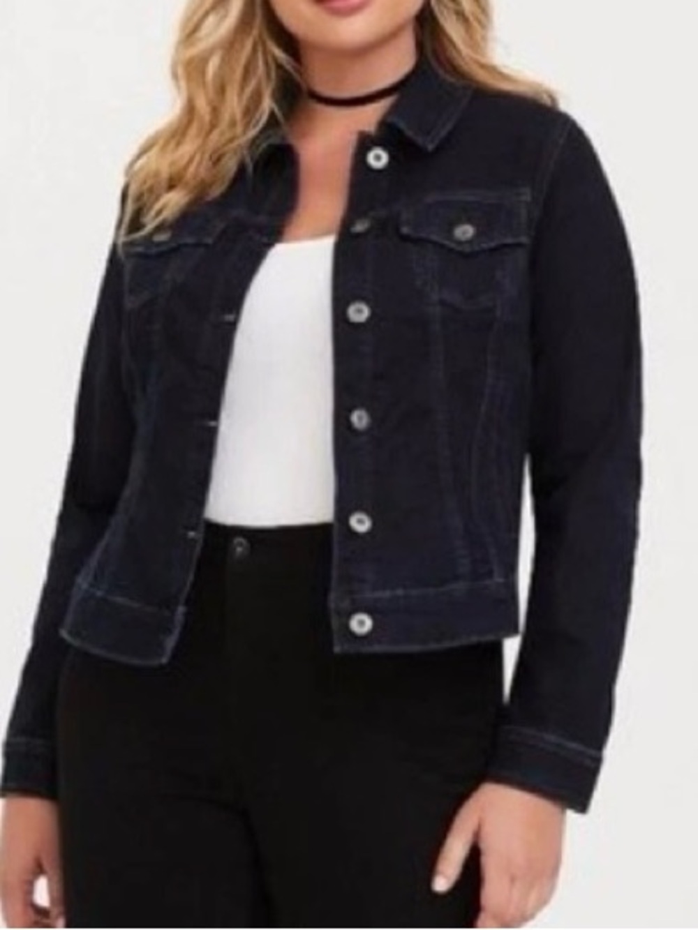 Torrid dark wash  Denim Jacket - Women Plus Size
